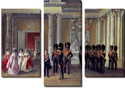 Картина Гербовый зал Зимнего Дворца (Armorial Hall of the Winter Palace)