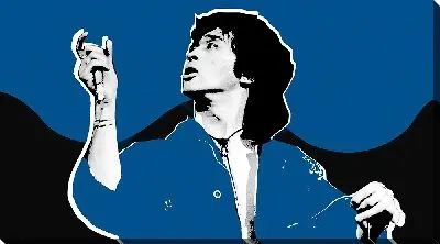 Картина маслом Легенда рока - Виктор Цой