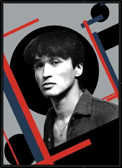 Картина Виктор Цой  - портрет