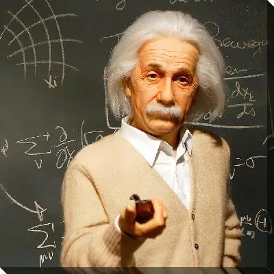 Восковая фигура Эйнштейна