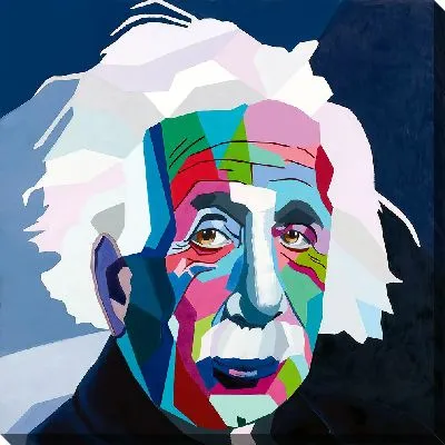 Картина маслом Арт портрет Эйнштейн Альберт