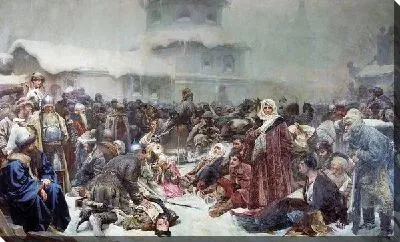 Марфа Посадница. Уничтожение новгородского веча (Governor's Wife Martha. Destruction of Novgorod Chamber)