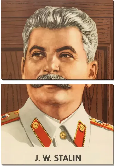 Модульная картина J.Stalin