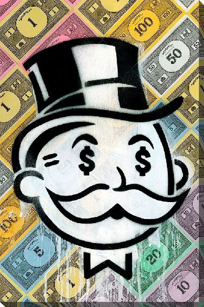 Картина Дядюшка Пеннибэгс из Монополии