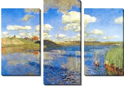 Картина Озеро. Русь