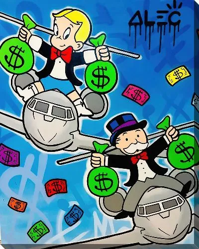 Картина Самолеты из монополии