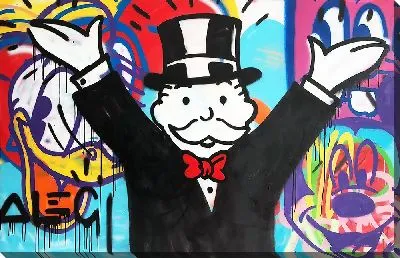 Картина Пеннибэгс радуется