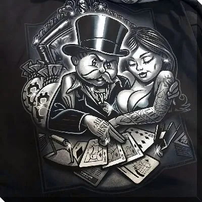 Картина Злой Пеннибэгс играет в карты