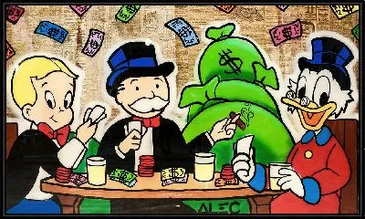 Картина Игра в азартные игры с Макдаком