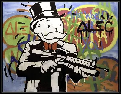 Картина Милберн Пеннибэгс прицеливается