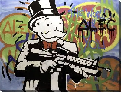 Картина Милберн Пеннибэгс прицеливается