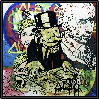 Картина Милберн Пеннибэгс техно диджей