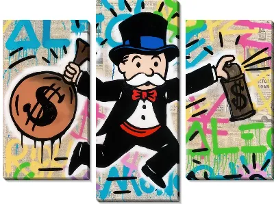 Картина Милберн Пеннибэгс в прыжке