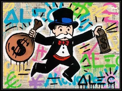 Картина Милберн Пеннибэгс в прыжке