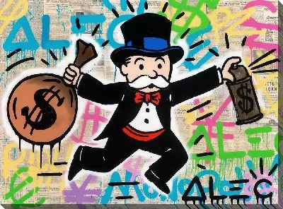 Картина Милберн Пеннибэгс в прыжке