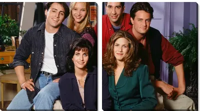 Модульная картина Герои сериала Друзья