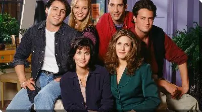 Постер Герои сериала Друзья