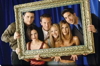 Постер Друзья за багетной рамкой