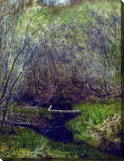 Картина Весна в лесу (Spring in the woods)