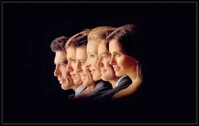 Картина Друзья в профиль