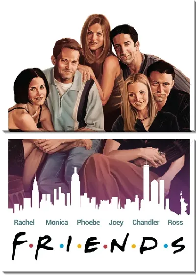Модульная картина Сериал Друзья / Friends