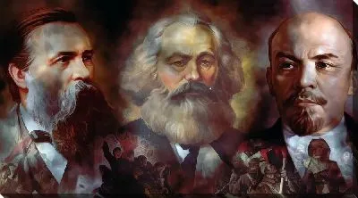 Ленин, Маркс и Энгельс