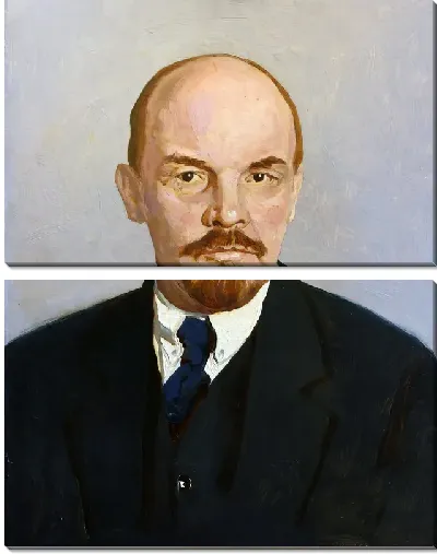 Модульная картина Портрет В.И. Ленина