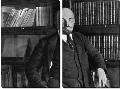 Модульная картина Фотография Ленина