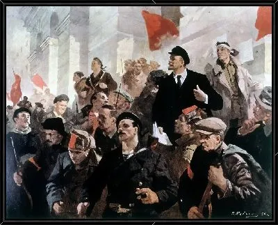 Ленин с людьми