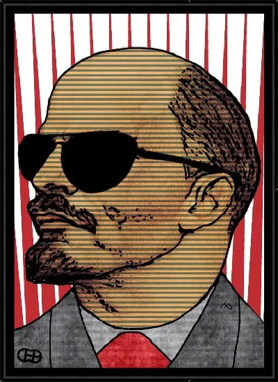 Картина Ленин в очках