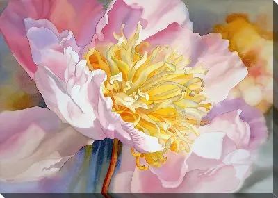 Картина маслом Красивый Пион