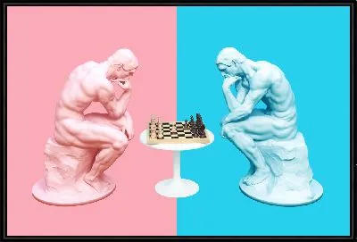 Статуи играют в шахматы