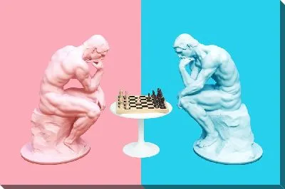 Статуи играют в шахматы