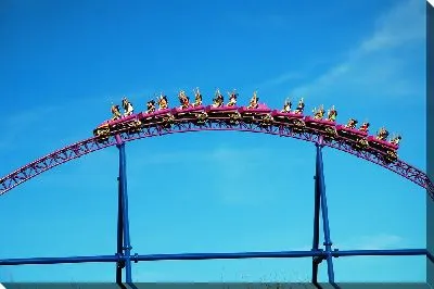 Поездка на горке