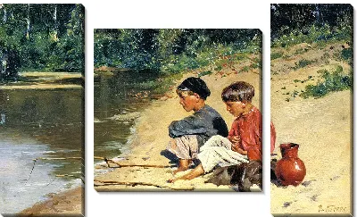 Картина Рыбачки