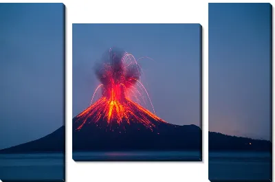 Извержение вулкана