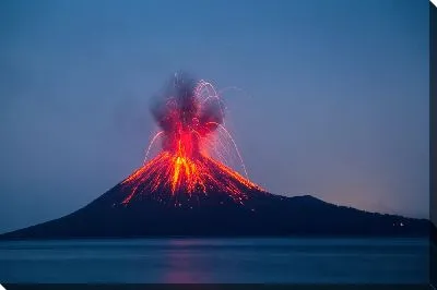 Извержение вулкана