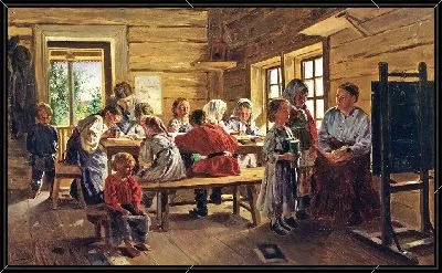 В сельской школе