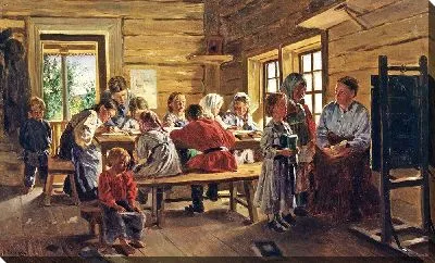 В сельской школе