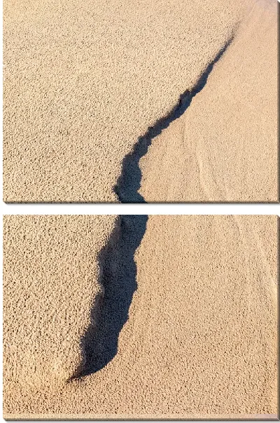 Модульная картина Песчаная дюна