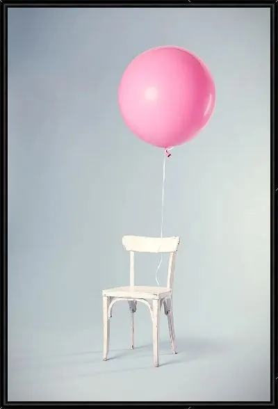 Картина Стул и воздушный шарик