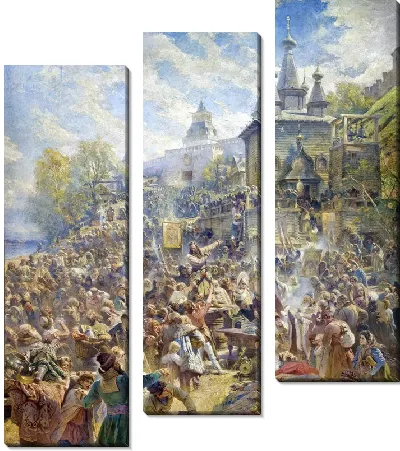 Картина Воззвание Минина