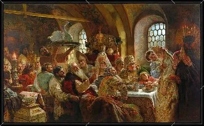 Боярский свадебный пир в XVII веке