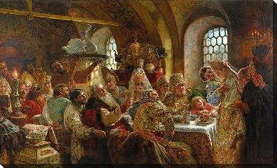 Боярский свадебный пир в XVII веке