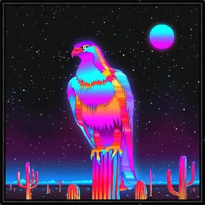 Неоновый орел