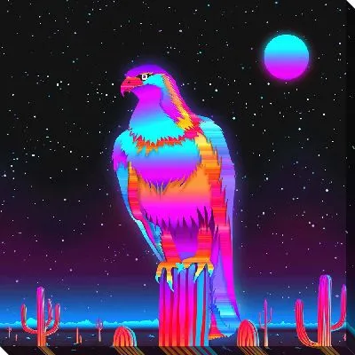 Неоновый орел