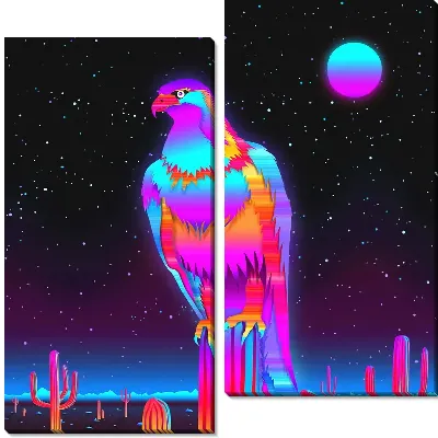 Неоновый орел