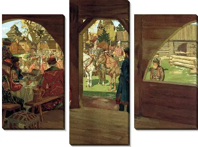 Картина На службу государю (In the service of the Emperor)