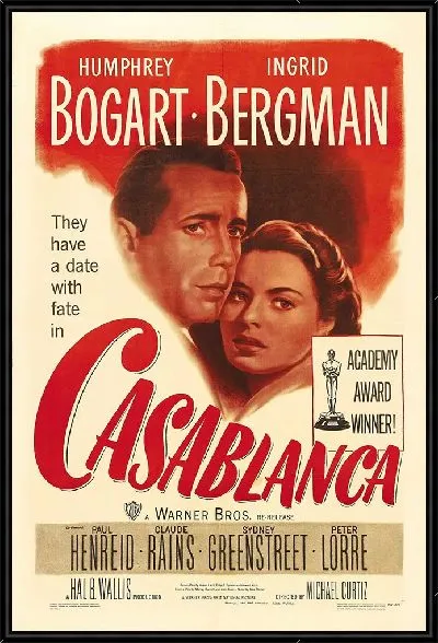 Картина Киноафиша фильма Касабланка | Casablanca film