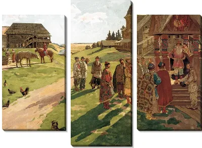 В усадьбе князя (The estate of Prince)